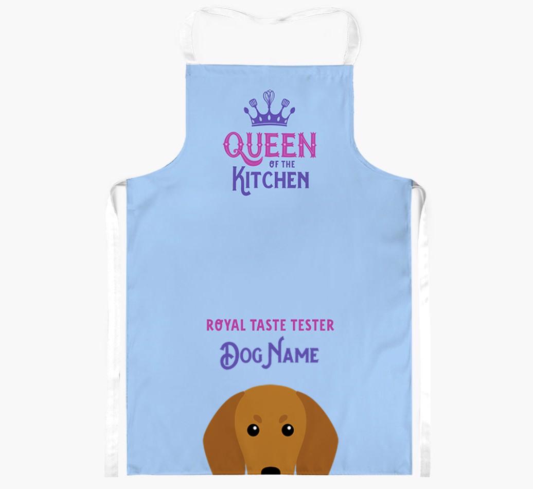 Queen of the Kitchen: Personalized {breedFullName} Apron