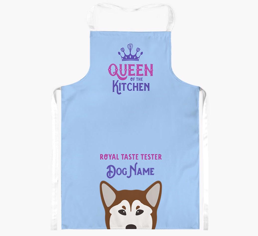 Queen of the Kitchen: Personalised {breedFullName} Apron