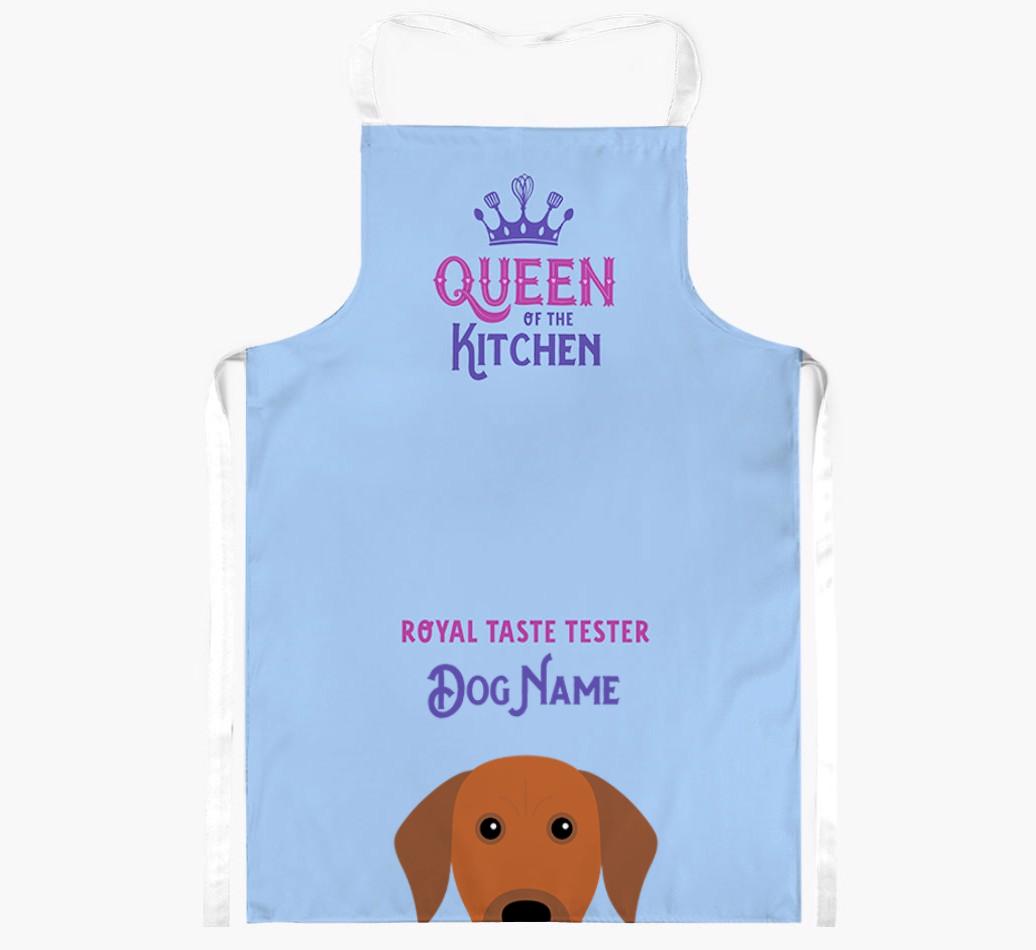 Queen of the Kitchen: Personalized {breedFullName} Apron