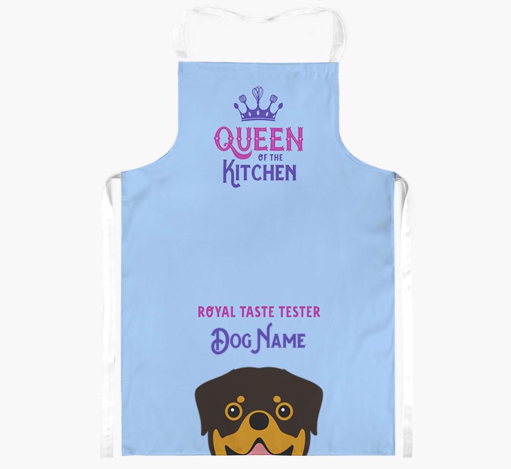 Queen of the Kitchen: Personalized {breedFullName} Apron