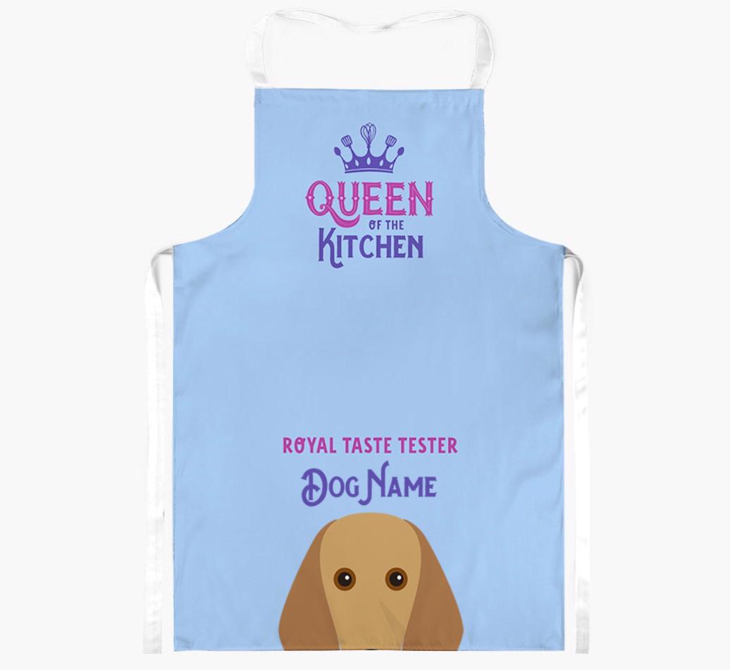Queen of the Kitchen: Personalized {breedFullName} Apron