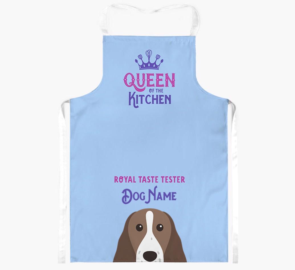 Queen of the Kitchen: Personalized {breedFullName} Apron