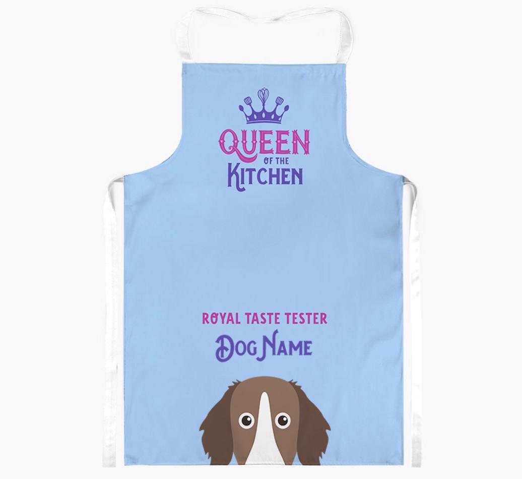 Queen of the Kitchen: Personalized {breedFullName} Apron