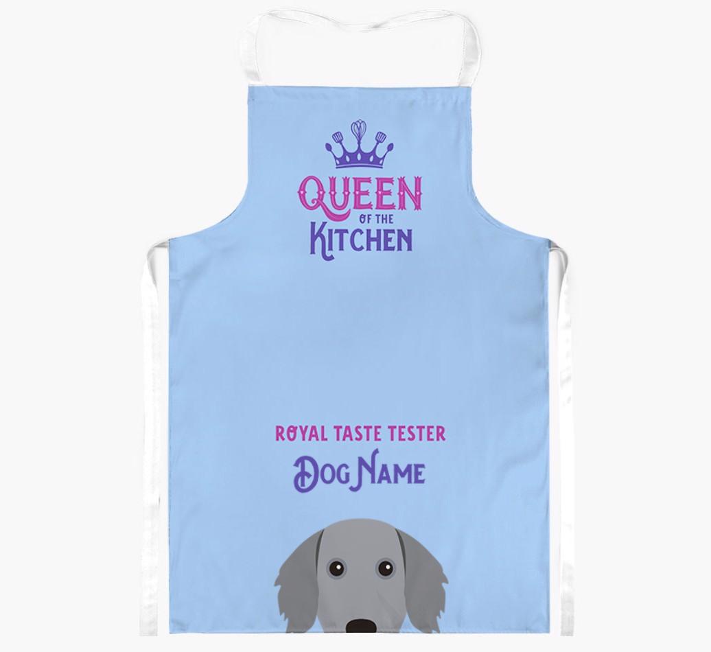 Queen of the Kitchen: Personalized {breedFullName} Apron