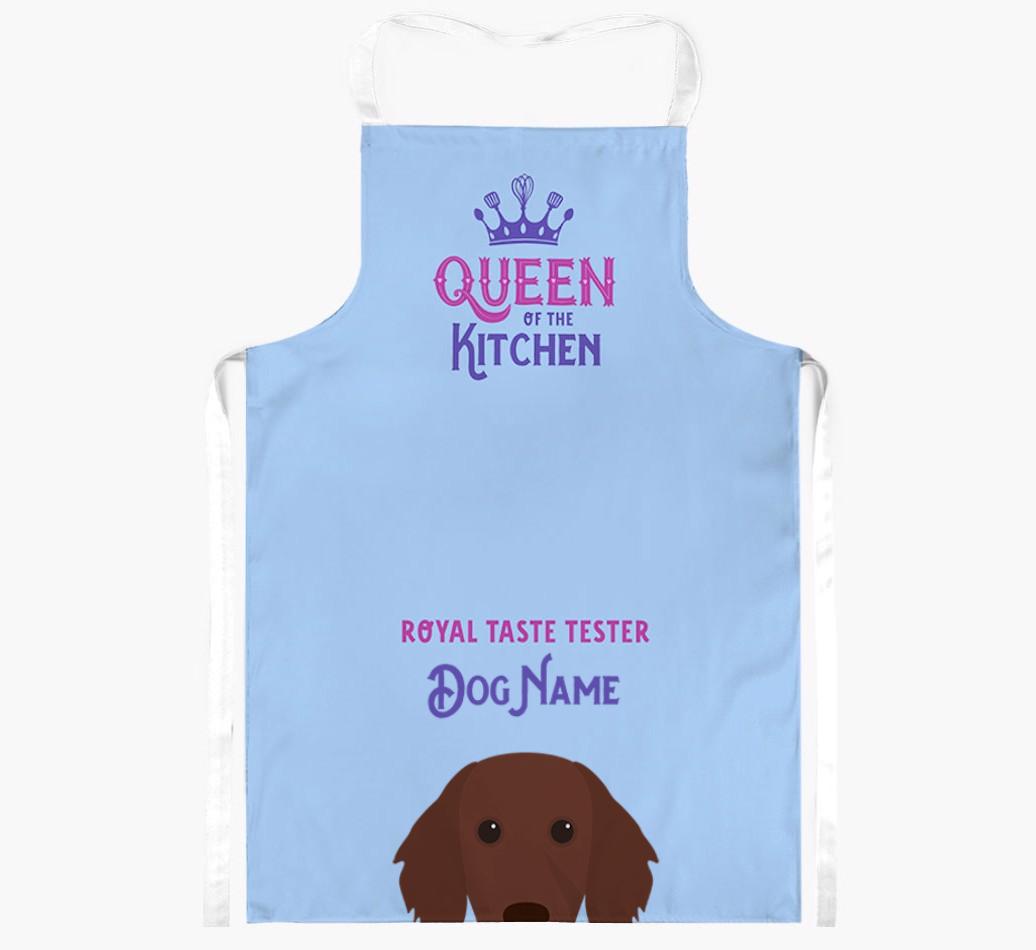 Queen of the Kitchen: Personalized {breedFullName} Apron