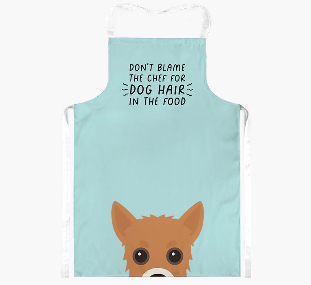 Don't Blame the Chef: Personalised {breedFullName} Apron