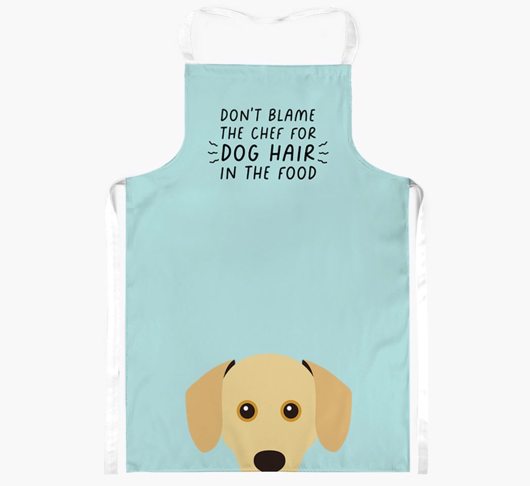 Don't Blame the Chef: Personalised {breedFullName} Apron