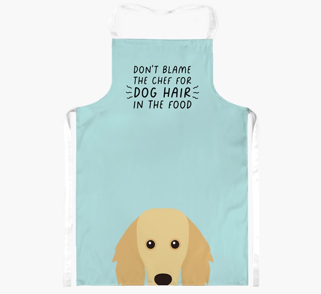 Don't Blame the Chef: Personalised {breedFullName} Apron