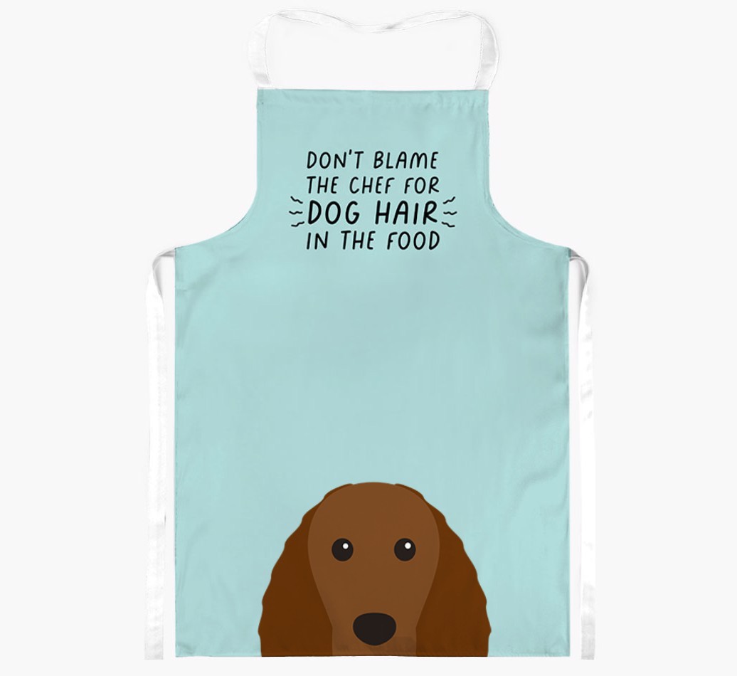 Don't Blame the Chef: Personalized {breedFullName} Apron