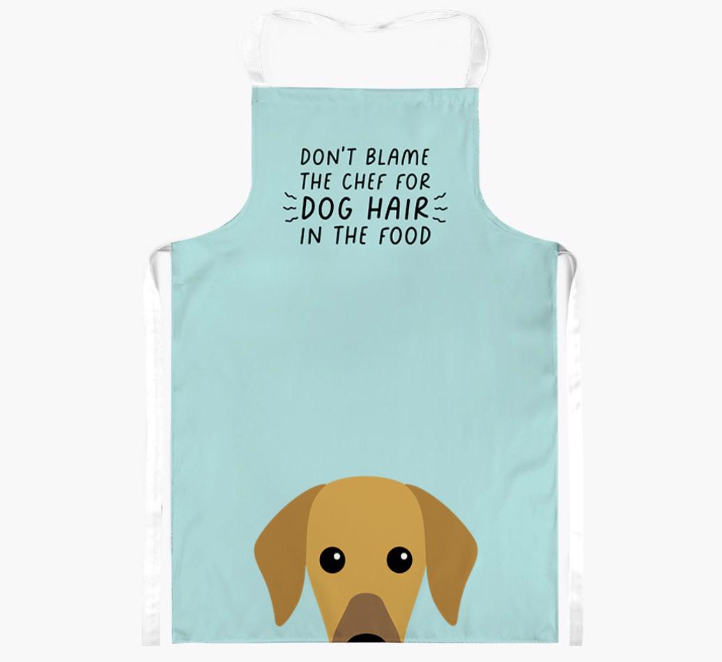 Don't Blame the Chef: Personalized {breedFullName} Apron