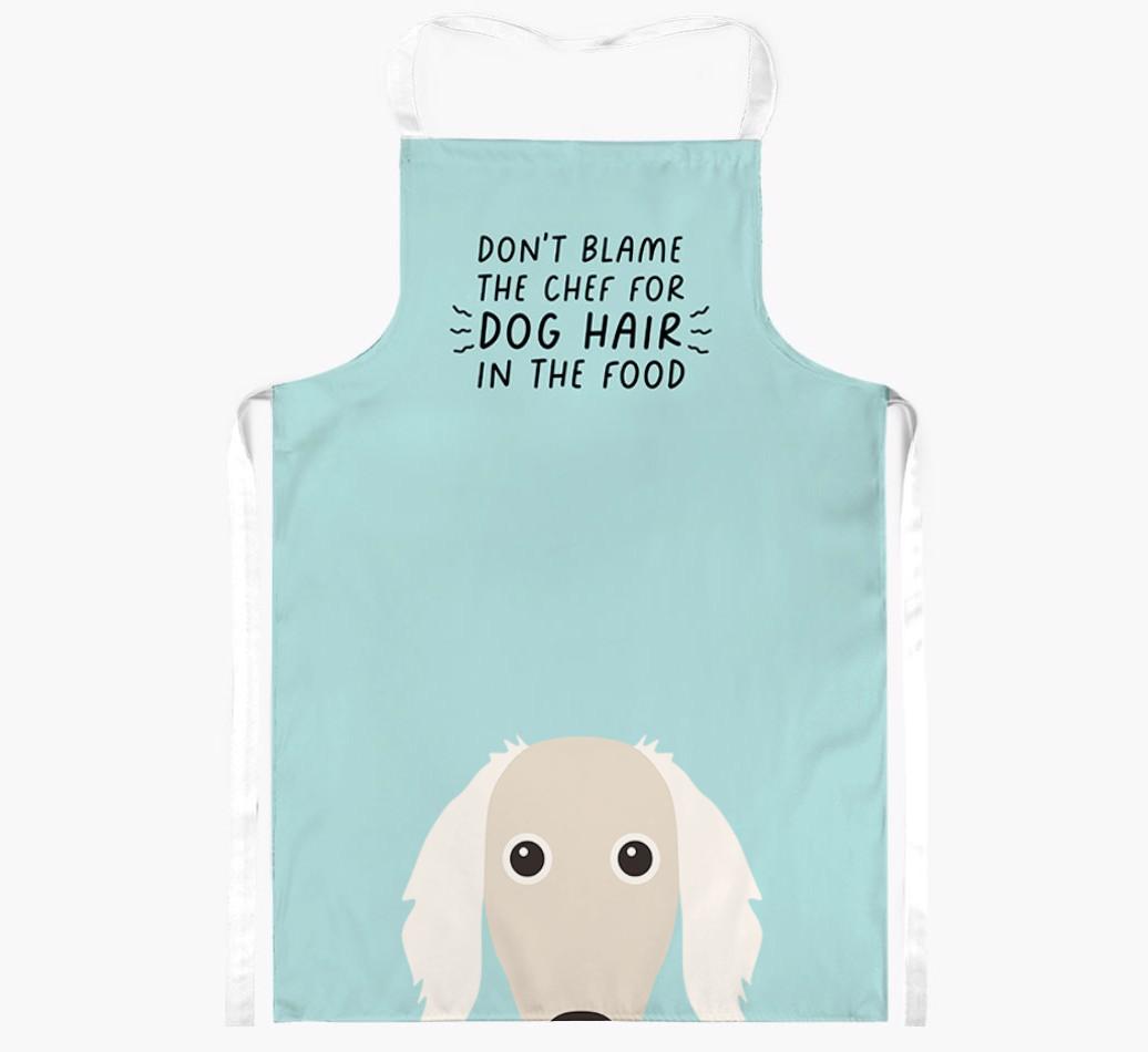 Don't Blame the Chef: Personalized {breedFullName} Apron