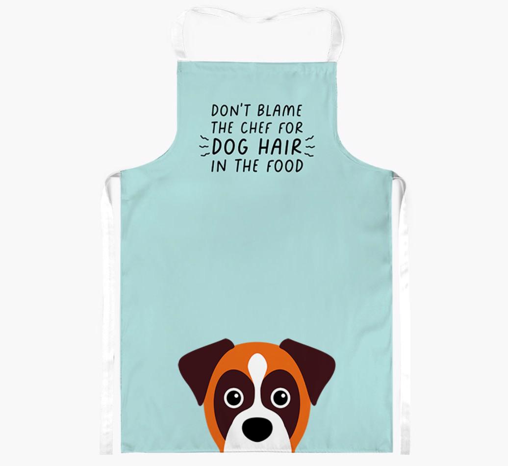 Don't Blame the Chef: Personalized {breedFullName} Apron