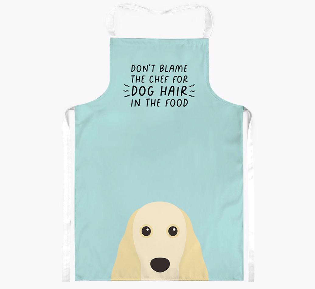 Don't Blame the Chef: Personalized {breedFullName} Apron