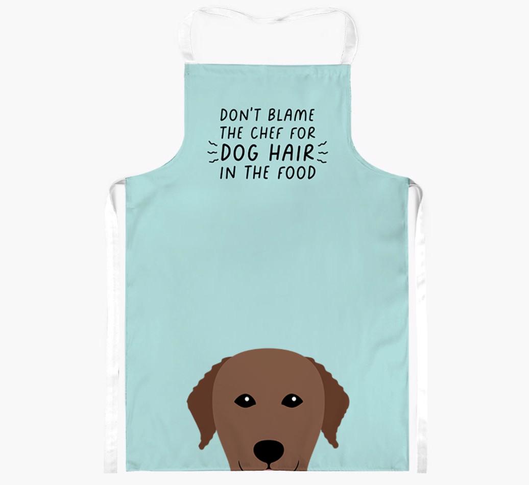 Don't Blame the Chef: Personalized {breedFullName} Apron