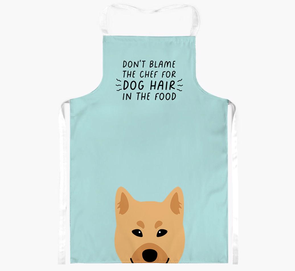 Don't Blame the Chef: Personalized {breedFullName} Apron