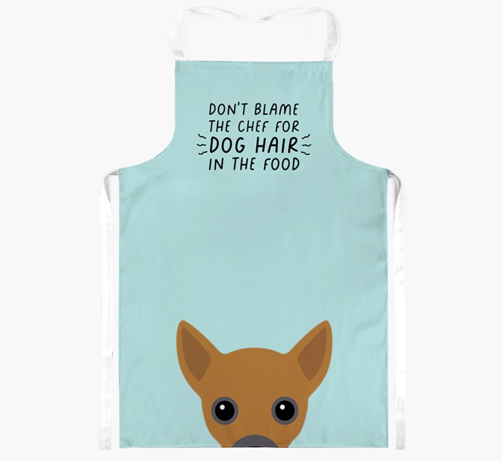 Don't Blame the Chef: Personalized {breedFullName} Apron