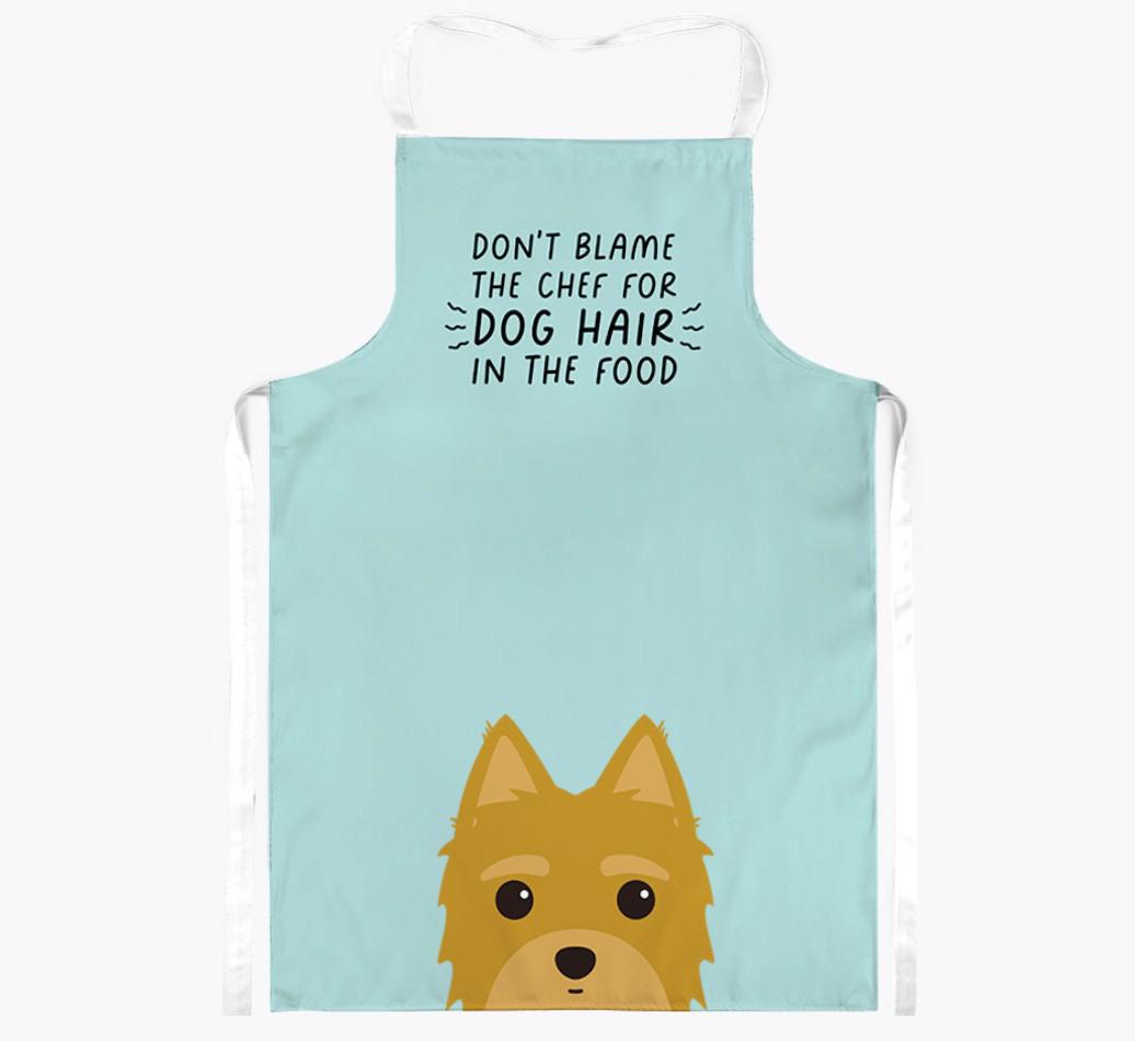 Don't Blame the Chef: Personalized {breedFullName} Apron