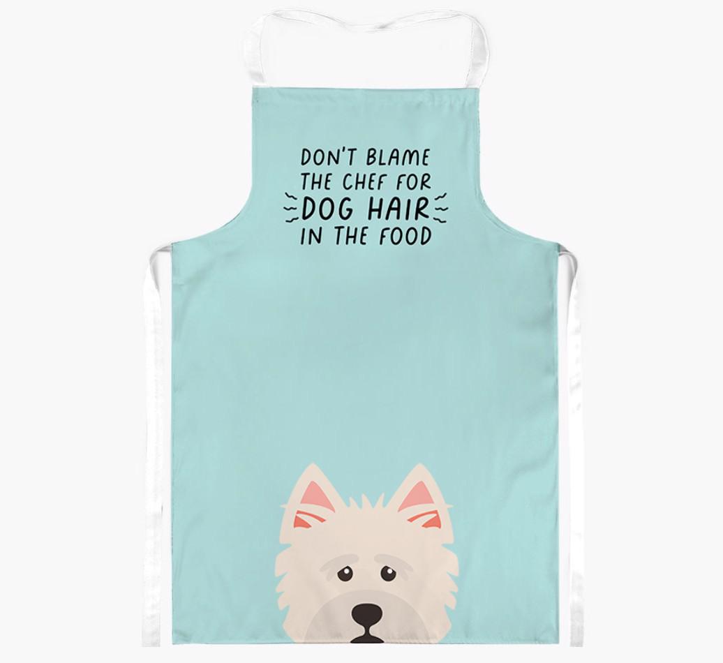 Don't Blame the Chef: Personalized {breedFullName} Apron