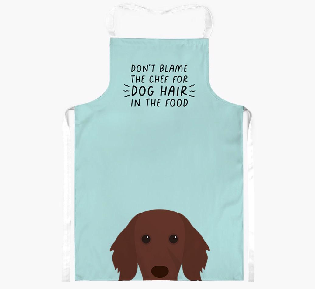 Don't Blame the Chef: Personalized {breedFullName} Apron