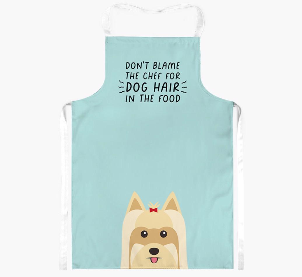 Don't Blame the Chef: Personalized {breedFullName} Apron