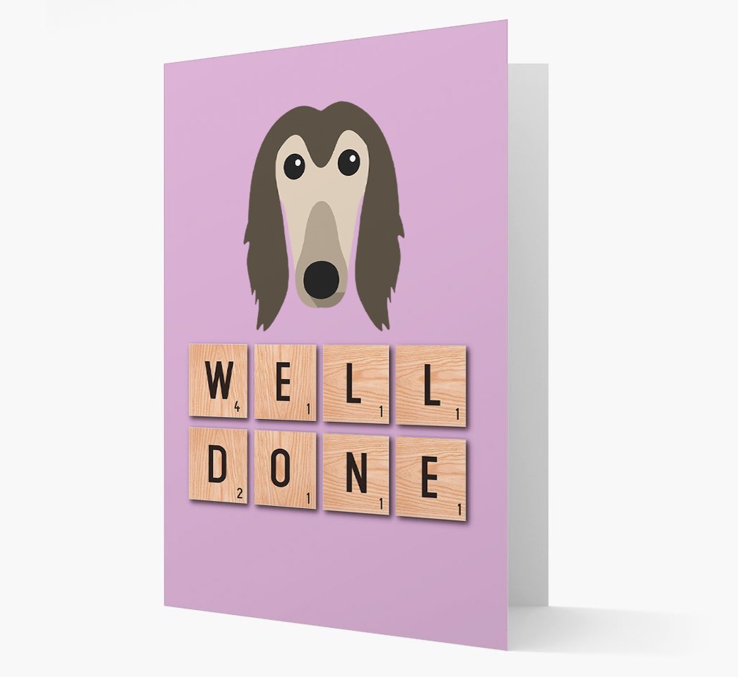 'Well Done' {breedFullName} Card