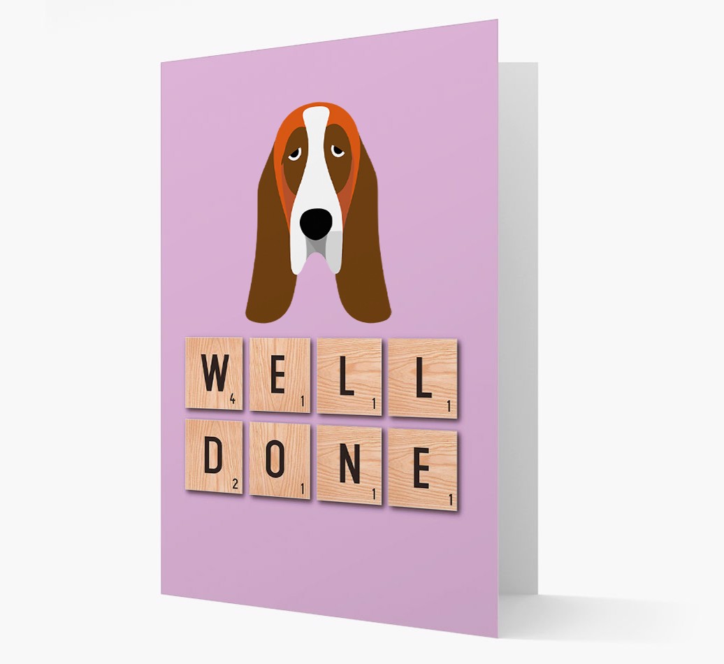 'Well Done' {breedFullName} Card