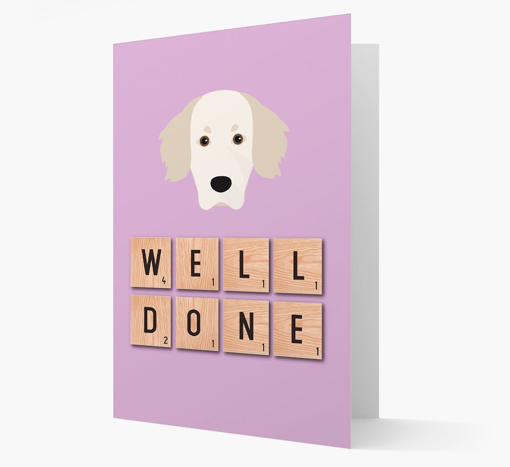 'Well Done' {breedFullName} Card