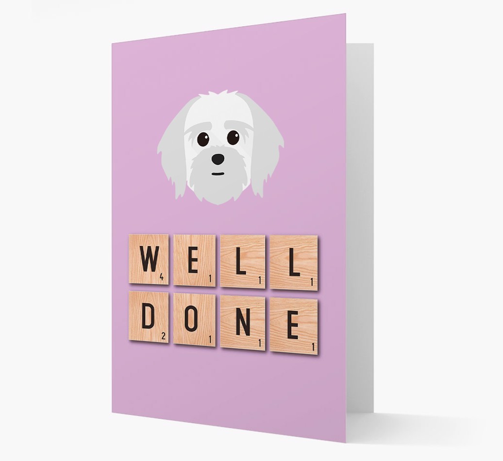 'Well Done' {breedFullName} Card