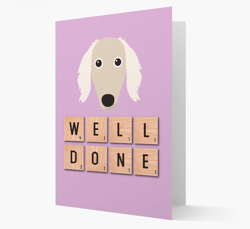 'Well Done' {breedFullName} Card