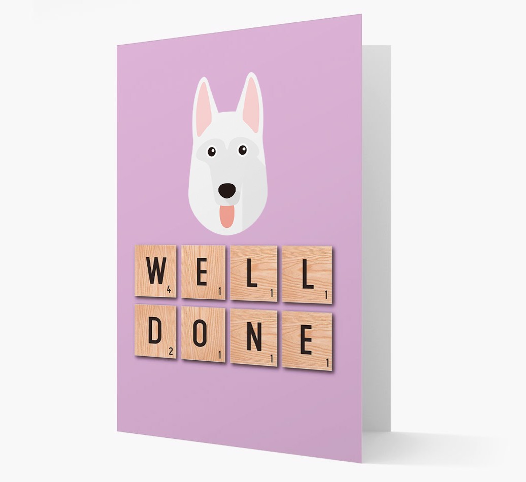 'Well Done' {breedFullName} Card