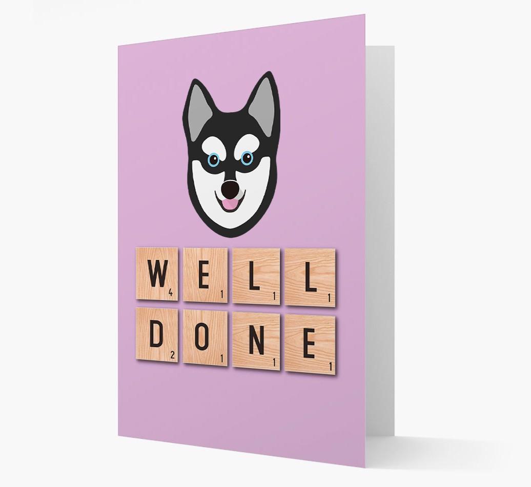 'Well Done' {breedFullName} Card