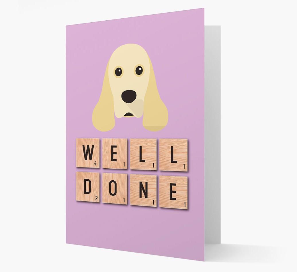 'Well Done' {breedFullName} Card