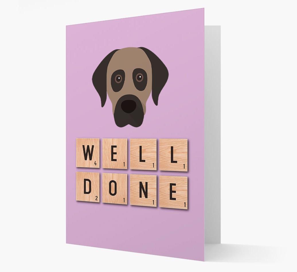 'Well Done' {breedFullName} Card