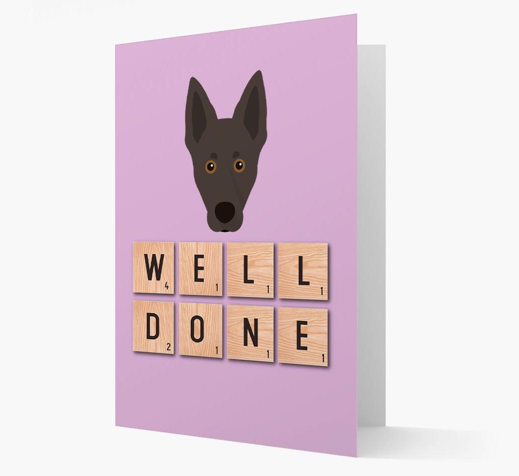 'Well Done' {breedFullName} Card