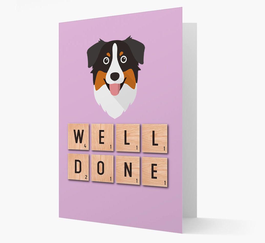 'Well Done' {breedFullName} Card