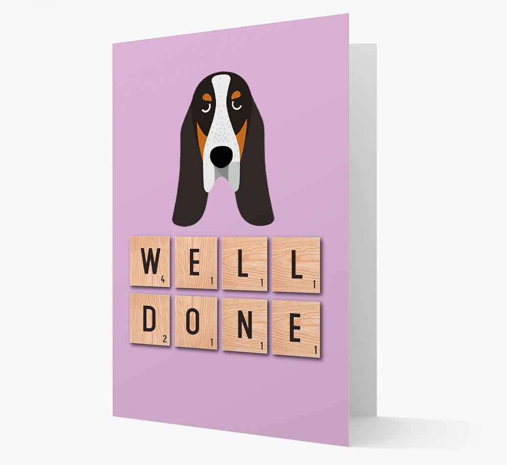 'Well Done' {breedFullName} Card