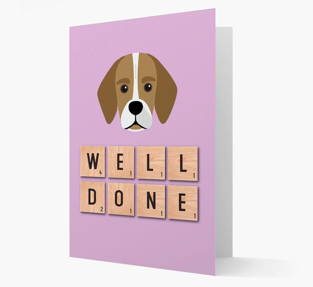 'Well Done' {breedFullName} Card