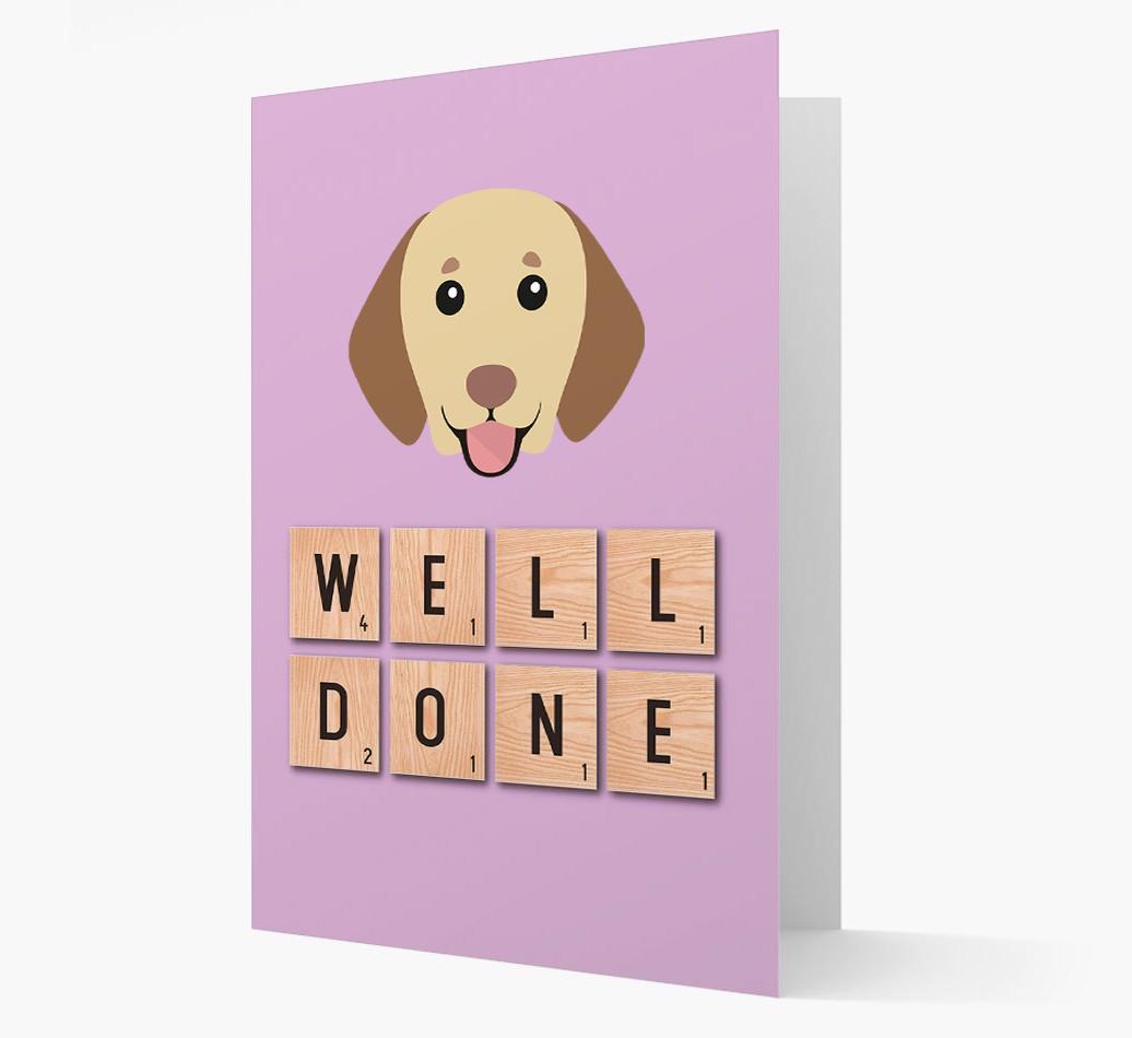 'Well Done' {breedFullName} Card