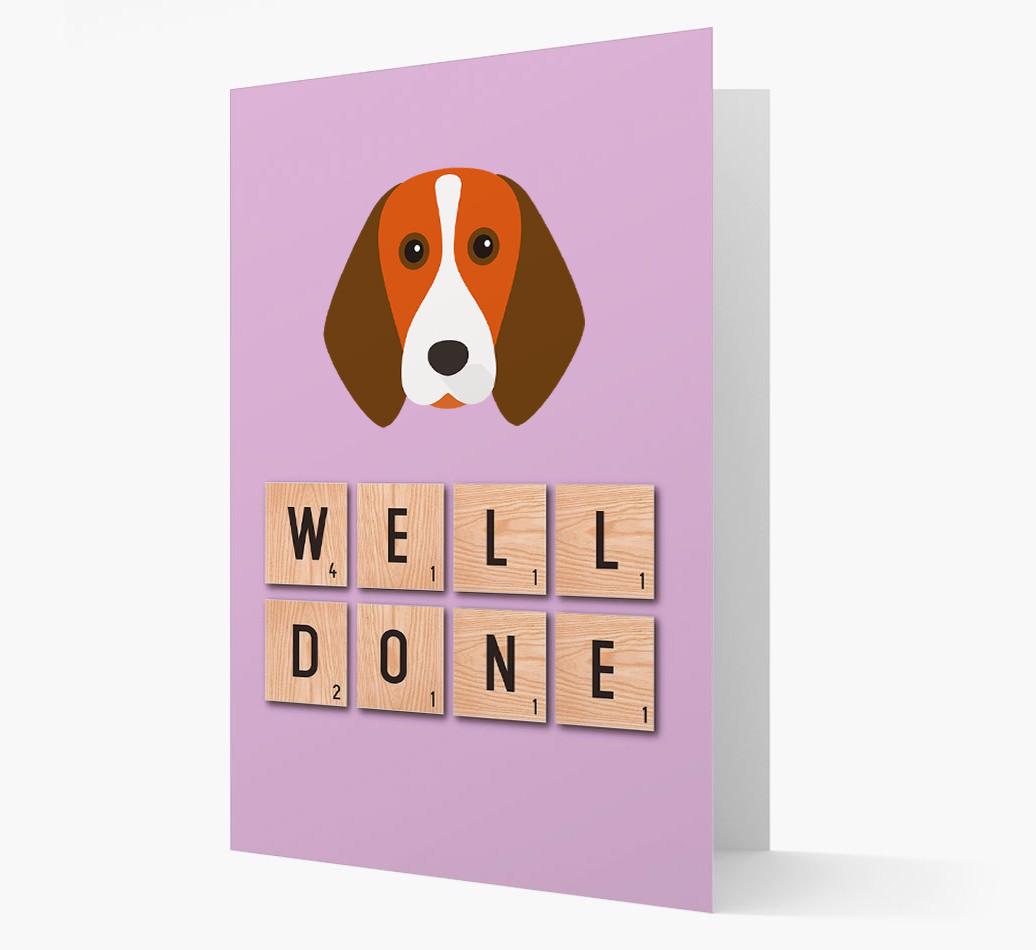 'Well Done' {breedFullName} Card