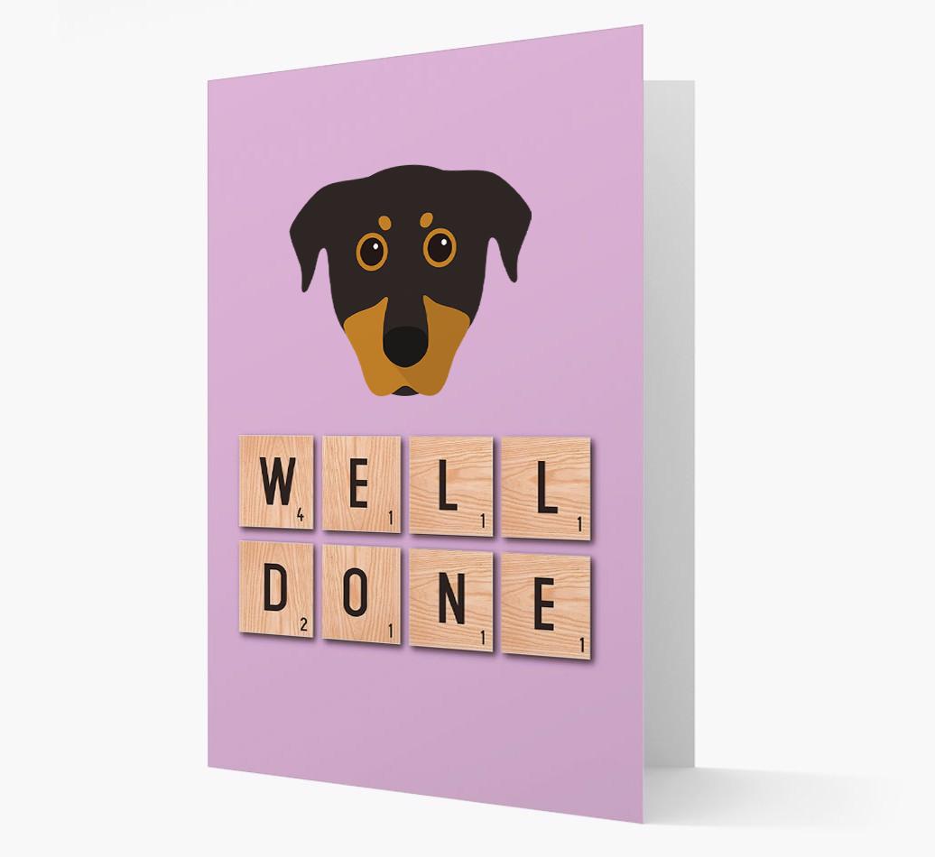 'Well Done' {breedFullName} Card