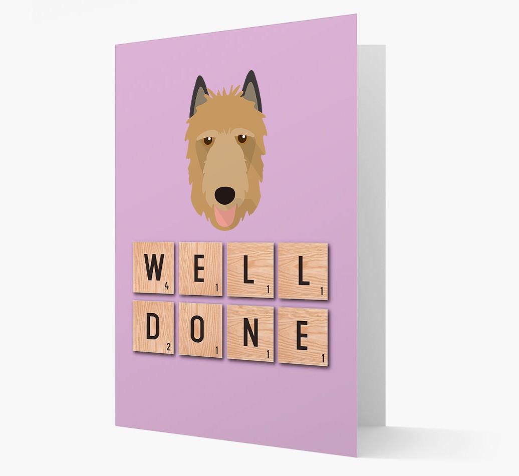 'Well Done' {breedFullName} Card