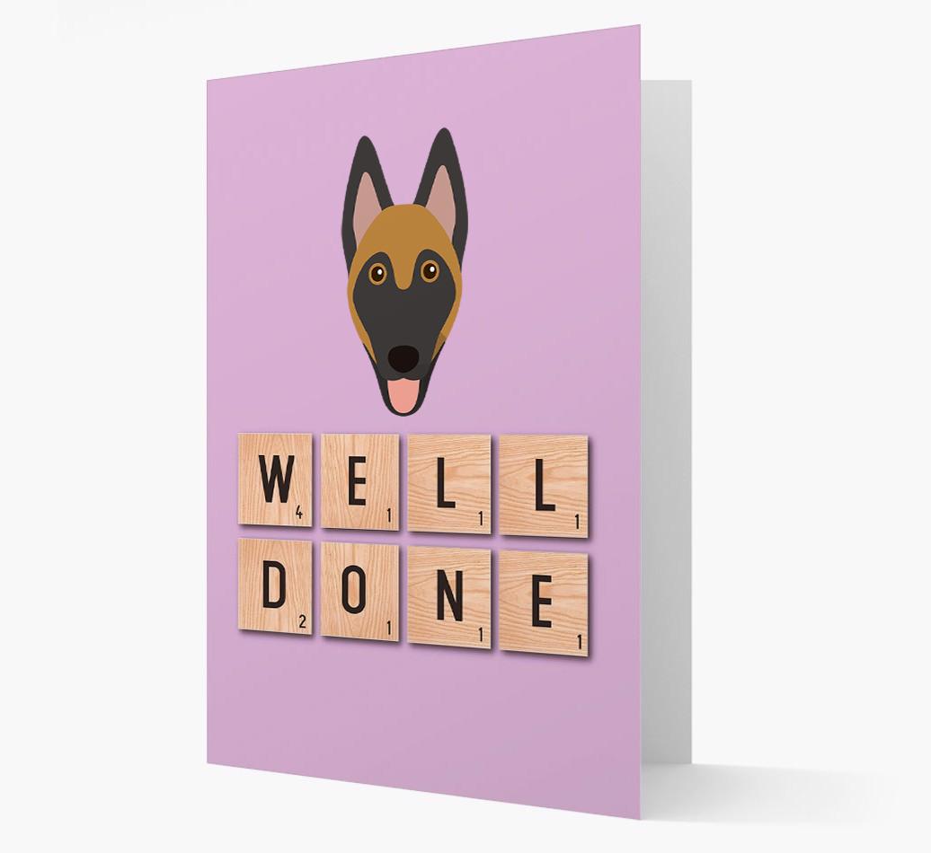 'Well Done' {breedFullName} Card