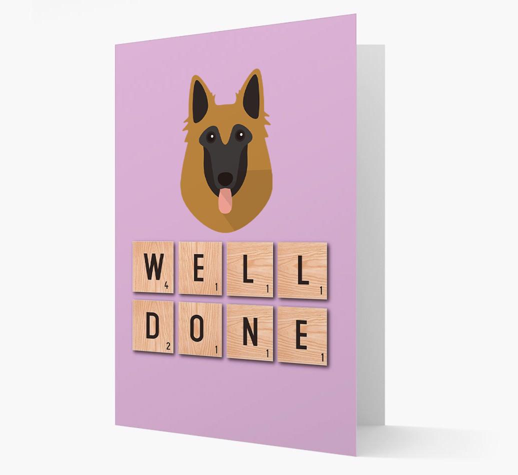 'Well Done' {breedFullName} Card