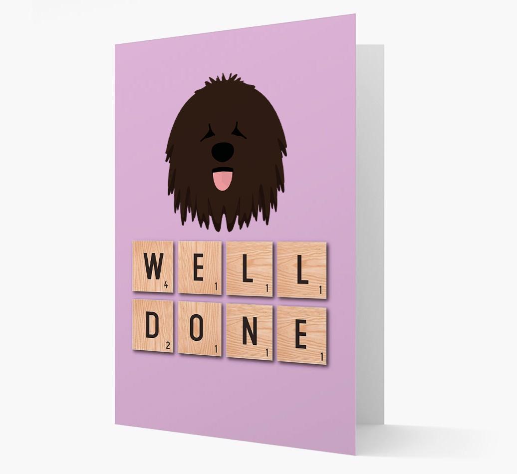 'Well Done' {breedFullName} Card