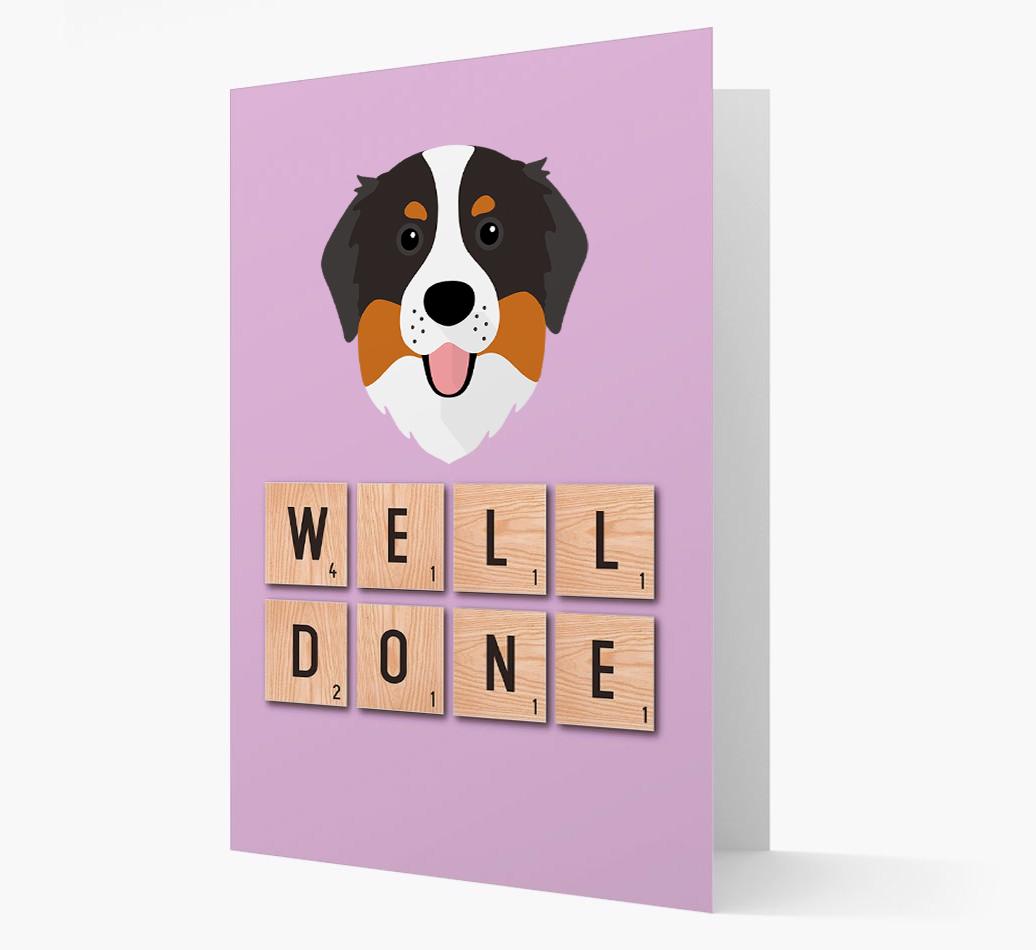'Well Done' {breedFullName} Card