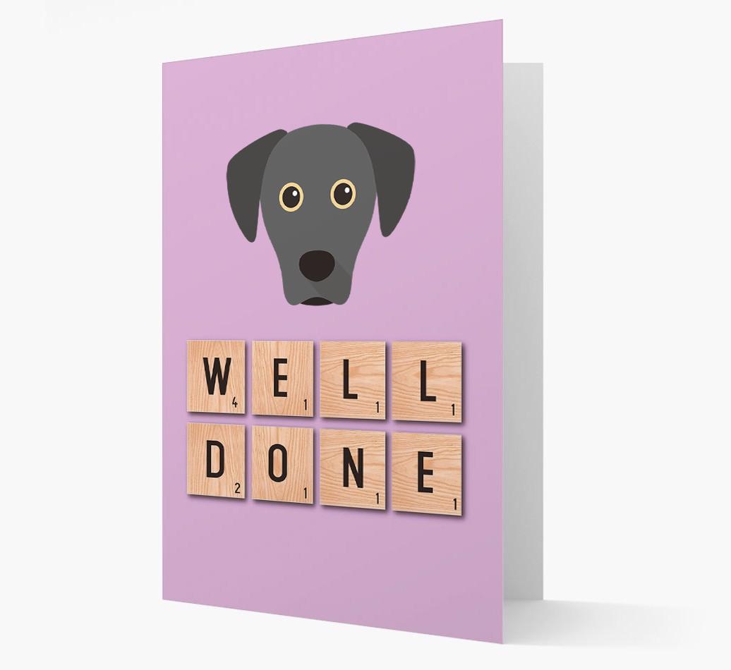 'Well Done' {breedFullName} Card