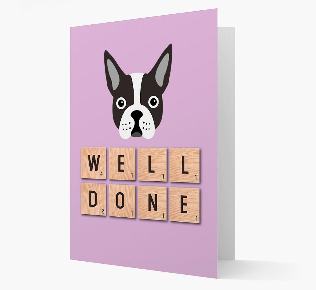 'Well Done' {breedFullName} Card