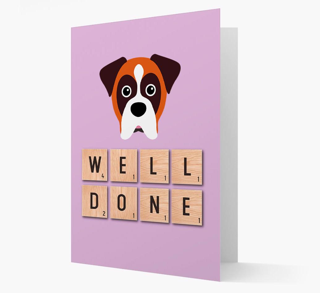 'Well Done' {breedFullName} Card