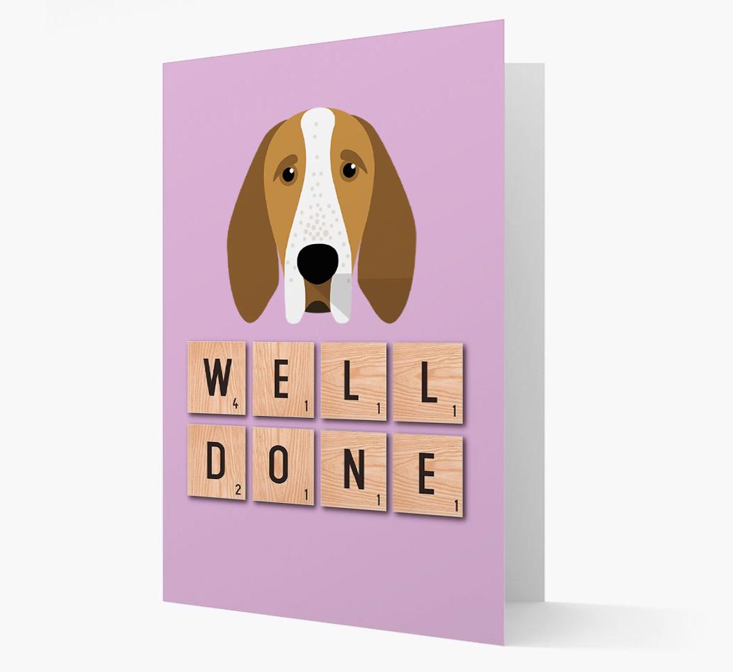 'Well Done' {breedFullName} Card