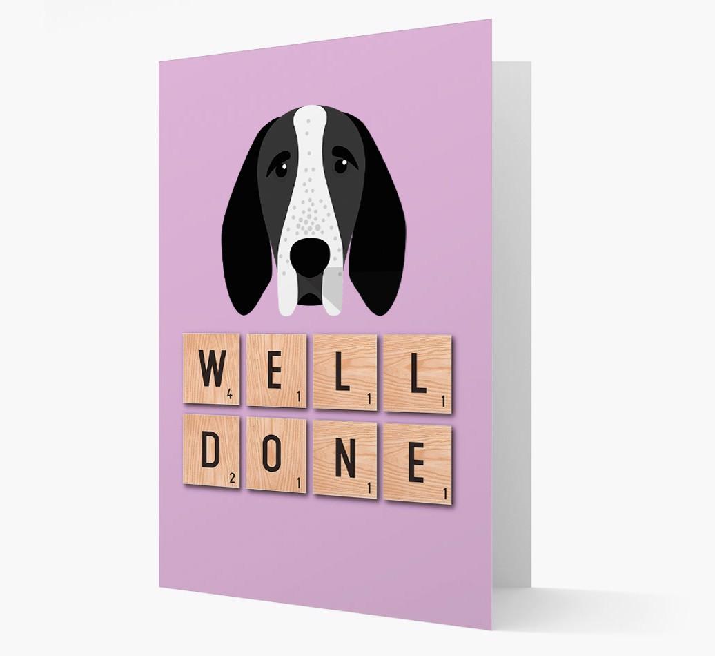 'Well Done' {breedFullName} Card
